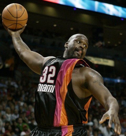 shaquille oneal basket